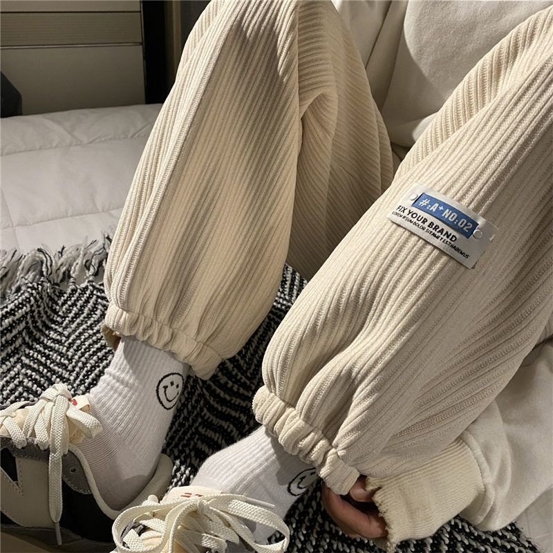 Fallwinter Labeled Straight-leg Harem Jogger Pants - Image 2