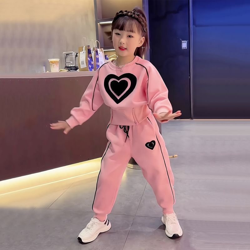 Suit Internet Celebrity Spring And Autumn Sports Western Style Fashion Children's Pants - Image 2