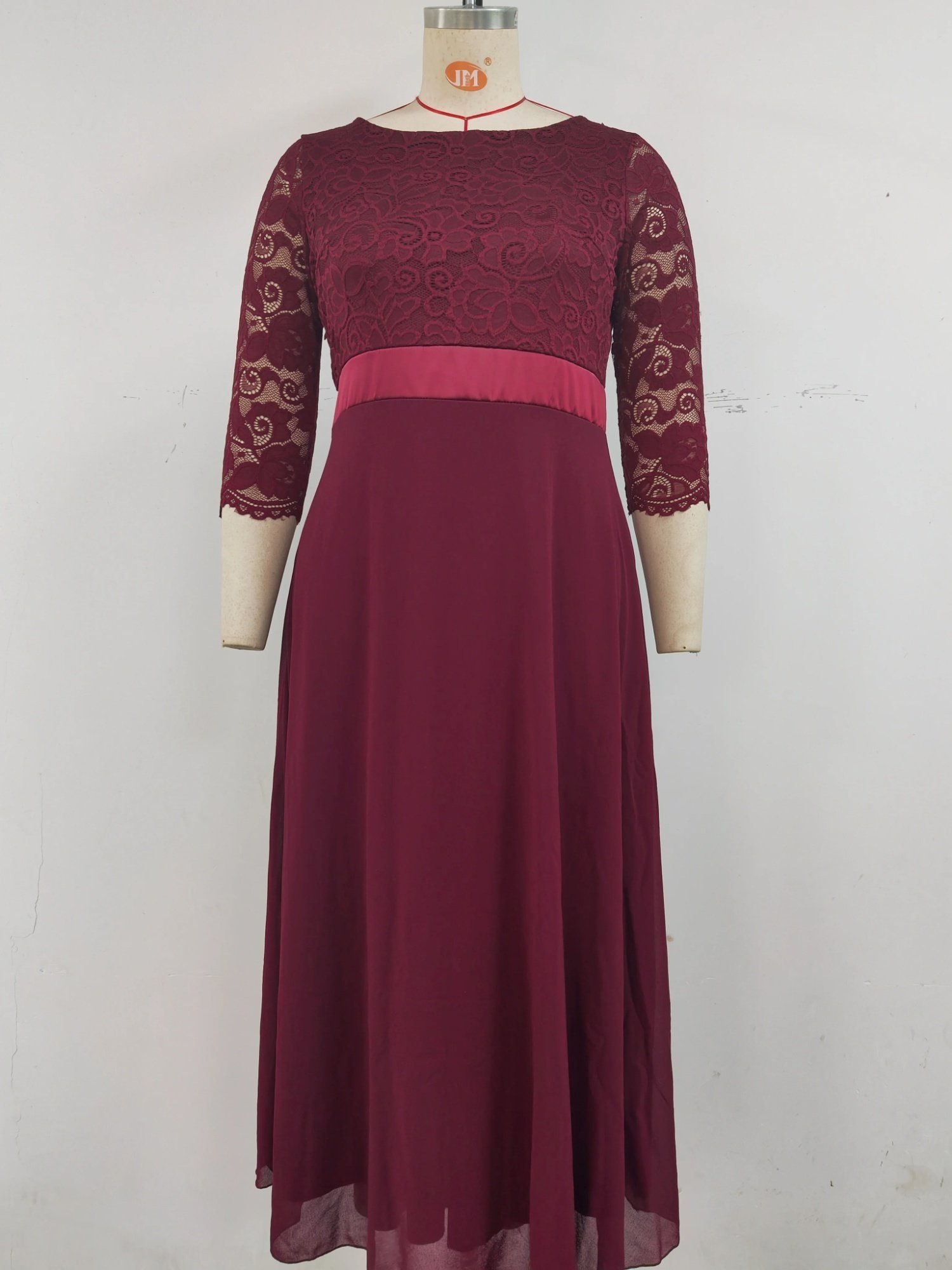 Lace Evening Gown Bridesmaid Dress - Image 3