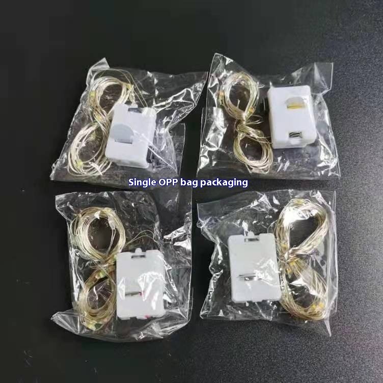 Button Battery Box Led Lighting Chain Small White Box Chandeliers - Image 5