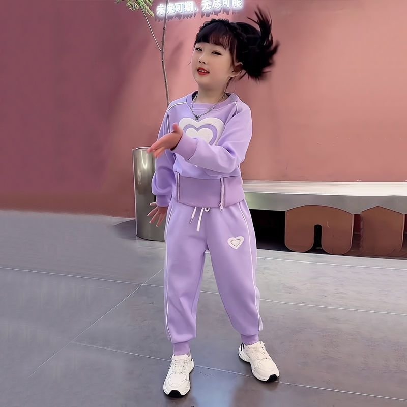 Suit Internet Celebrity Spring And Autumn Sports Western Style Fashion Children's Pants - Image 5
