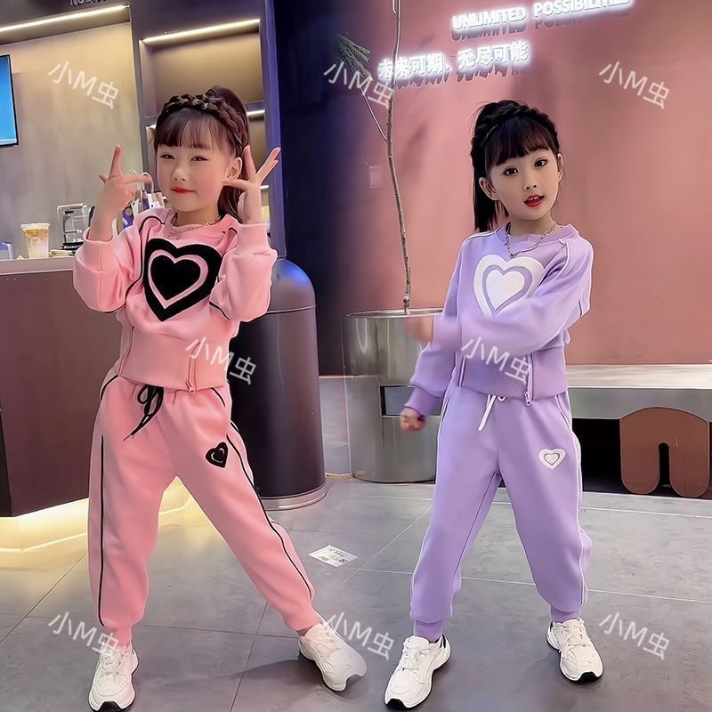 Suit Internet Celebrity Spring And Autumn Sports Western Style Fashion Children's Pants - Image 3