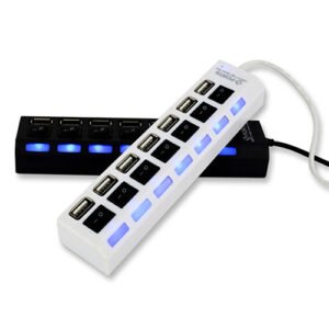 With Switch Hub Usb 7 Bit Splitter 7 Port Usb Hub One Drag Seven Hub Converter