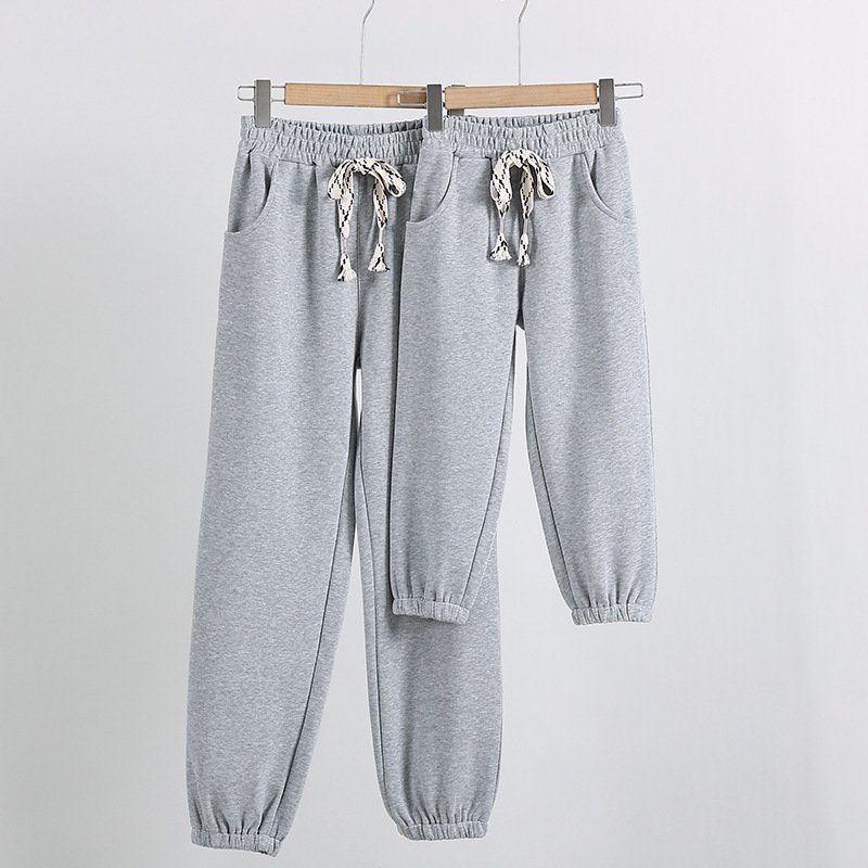 Korean-style Fleece-lined Thickened Sweater Street-Style Fashionable Hooded Set - Image 5